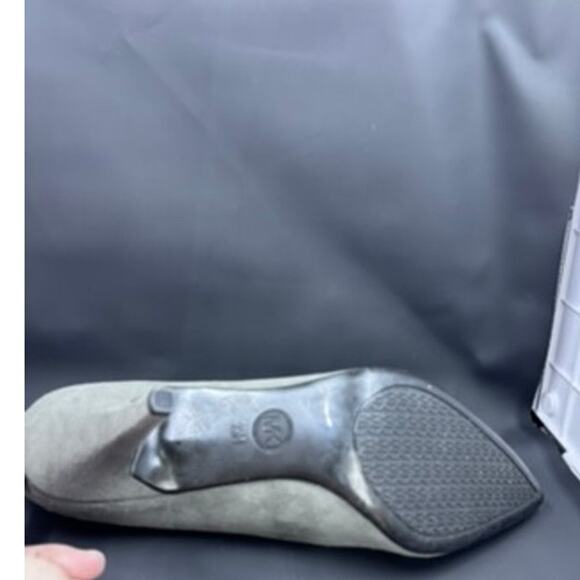 "MICHAEL KORS" ALINA FLEX, NEW!!Gray Pumps, SZ 10M, Office Suede,NO BOX ,NO TAGS - Picture 6 of 12